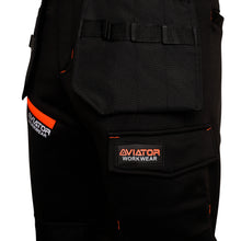 Load image into Gallery viewer, Professional Tactical Threads Strategic Men's Polyester Workwear Trousers - Black