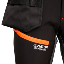Load image into Gallery viewer, Professional Tactical Threads Strategic Men's Softshell cargo Workwear Trousers - Black