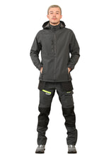 Load image into Gallery viewer, Men's Waterproof  Softshell Jackets Removeable Hoodie with Zip Pockets