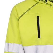 Load image into Gallery viewer, Aviator London Hi Vis Hoodie High Vis 3 Pockets 5 thread Zipper Hoodies - Yellow/Navy