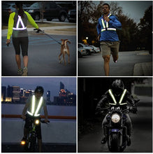 Load image into Gallery viewer, High Vis Reflective Vest - Black - Aviator London