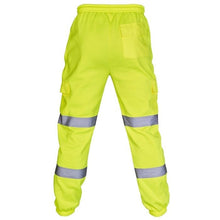 Load image into Gallery viewer, EN ISO 20471 Hi Vis Yellow/Navy Jogging Bottom - Aviator London