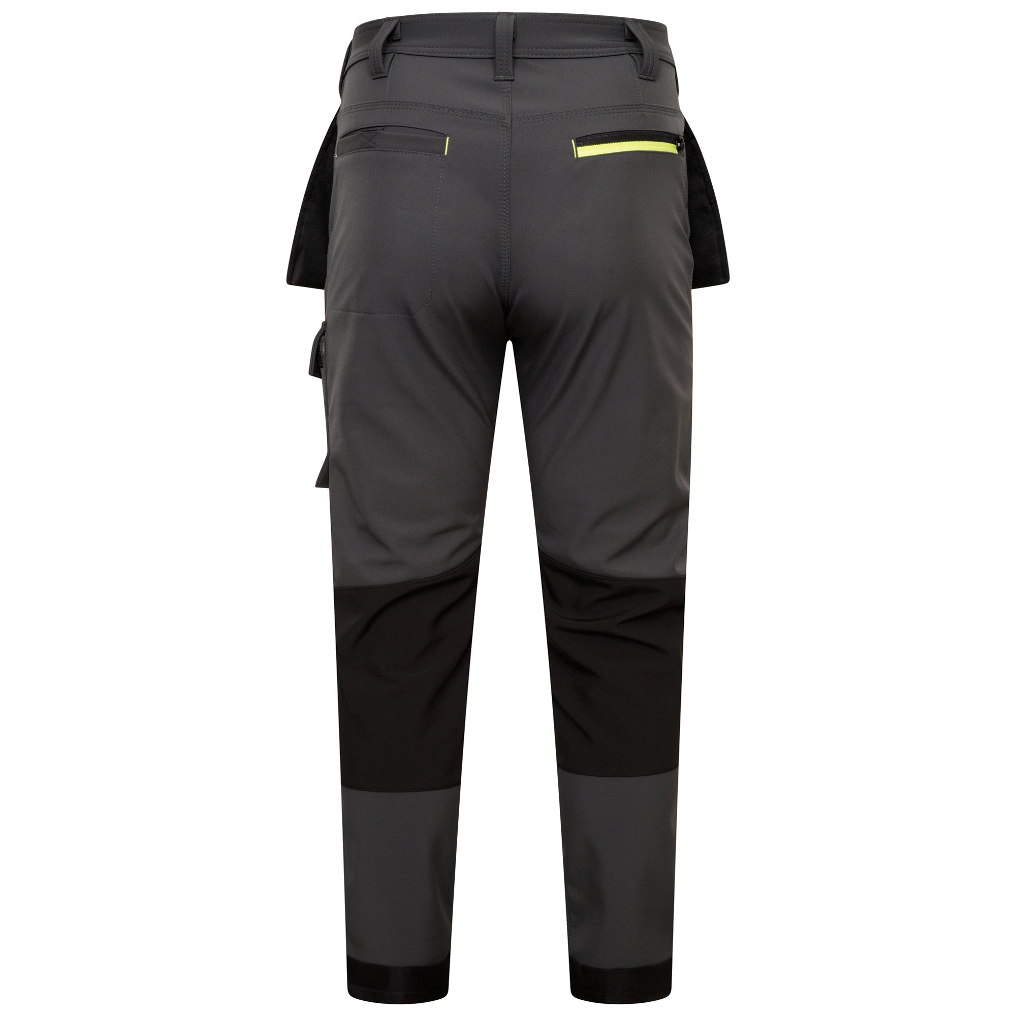 Professional Tactical Threads Strategic Men's Softshell cargo Workwear Trousers - Gray AV-62