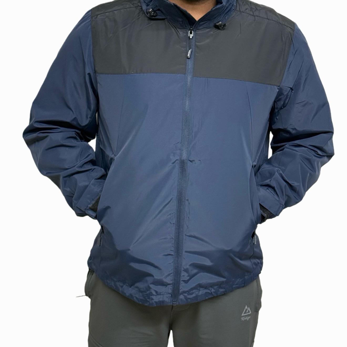 Mens Waterproof windbreaker Jacket -  Outdoor  Casual Menswear Long Sleeve Hoodie Zipper jackets