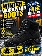 Load image into Gallery viewer, Composite Toe Work Boots safety shoe Av-1224 - Av1324

