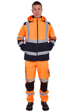 Load image into Gallery viewer, High Vis Softshell waterproof Jacket AV-40
