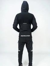Load image into Gallery viewer, Aviator London Men's Performance Hooded Tracksuit – Athletic Training Set Grey/Black
