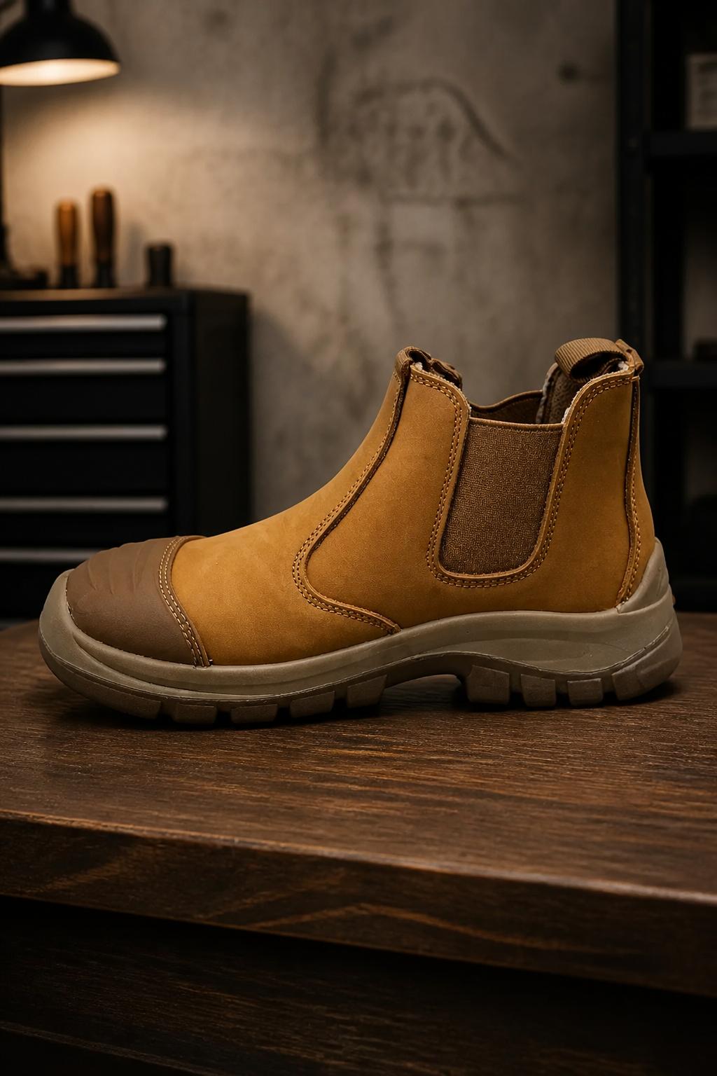 Mens safety work boot waterproof dealer safety AV-1124