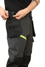 Load image into Gallery viewer, Professional Tactical Threads Strategic Men's Softshell cargo Workwear Trousers - Grey AV-62
