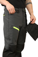 Load image into Gallery viewer, Professional Tactical Threads Strategic Men's Softshell cargo Workwear Trousers - Grey AV-62
