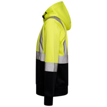 Load image into Gallery viewer, High Vis Kids Pullover Hoodie - Yellow/Navy
