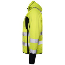 Load image into Gallery viewer, High Vis 2 Long Pockets Pullover Hoodie - Yellow/Navy
